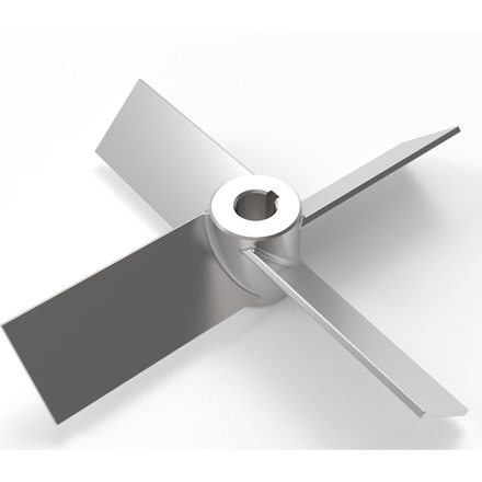 斜葉開啟渦輪槳